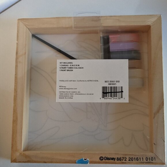 NWT Lion King Canvas Kit Disney Family Crafts Michael's Darice Bird DIY Painting - Picture 3 of 6